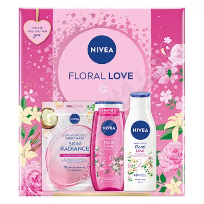 NIVEA BOX FLORAL LOVE LE 24