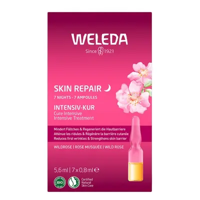 WELEDA Skin Repair 7 denní intenzivní kúra Divoká růže amp.7x0.8ml