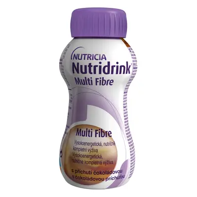 Nutridrink Multi Fibre s příchutí jahodovou 1x 200ml