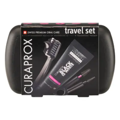 CURAPROX Travel set Black is White