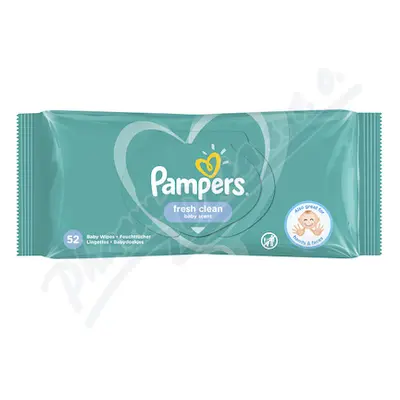 PAMPERS vlhčené ubrousky Fresh Clean 52ks