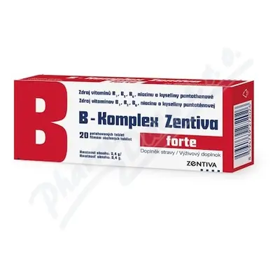 B-Komplex Zentiva forte tbl.flm.20