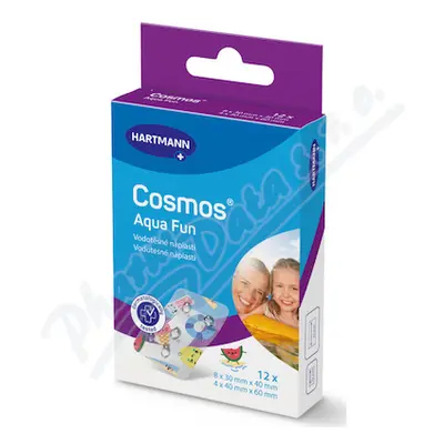 Cosmos náplast Do vody Aqua fun 2 vel. 12ks