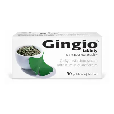 Gingio tablety 40mg 90 potahovaných tablet