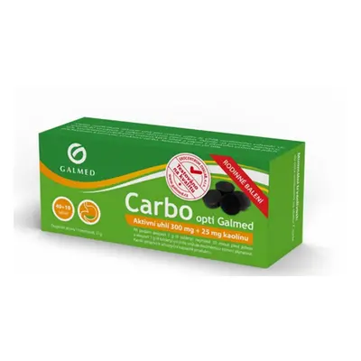 Carbo Medicinalis opti Galmed tbl 40+10 RODINNÉ BALENÍ