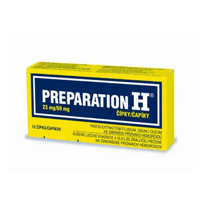 Preparation H 23mg/69mg sup.12 I