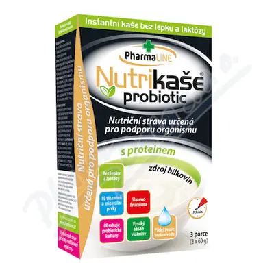 Nutrikaše probiotic s proteinem 180g (3x60g)