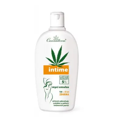 Cannaderm Intime NEW mycí emulze 150+50ml ZDARMA