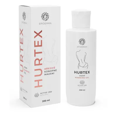 EPIDERMA HURTEX Hřejivé konopné mazání 200ml