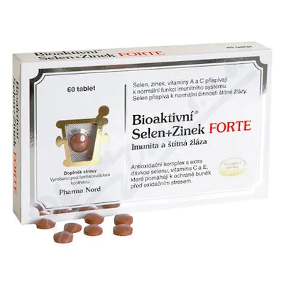 Bioaktivní Selen+Zinek FORTE tbl.60