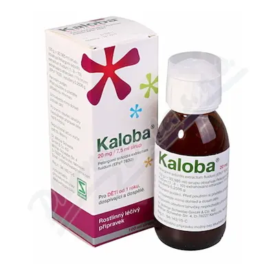 Kaloba 20mg/7.5ml sirup sir. 1x100ml