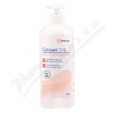 Cutosan mycí gel DrKonrad 500ml