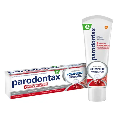 Parodontax Kompletní ochrana Whitening zubní pasta s 8 benefity proti krvácení dásní 75ml