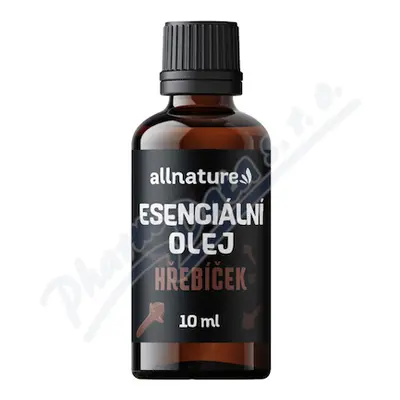 Allnature Esenciální olej Hřebíček 10ml