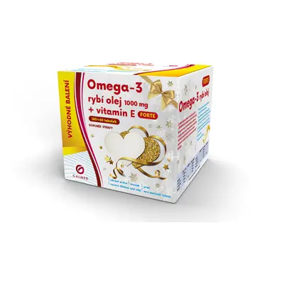 Vánoční Balení GALMED Omega-3 Forte 180+60 tob navíc