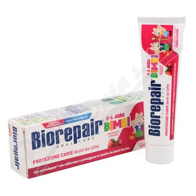 Biorepair Junior 0-6let zubní pasta jahoda 50ml