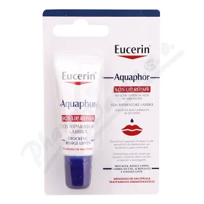 EUCERIN Aquaphor SOS regener.balzám na rty 10ml