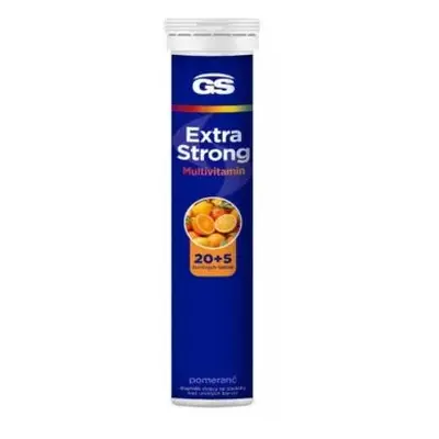 GS Extra Strong Multivitamin pomeranč eff.tbl.20+5