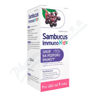 Sambucus Immuno kids sirup 120 ml