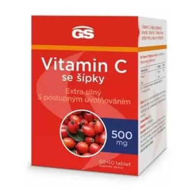 GS Vitamin C500 se šípky tbl.50+10