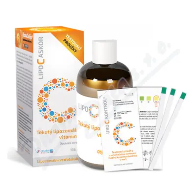 LIPO C ASKOR tekutý lipozomální vitamin C 136ml