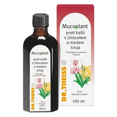 Mucoplant proti kašli s jitrocelem a medem sirup 100ml