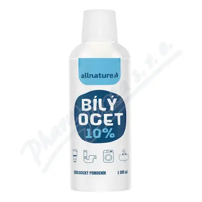 Allnature Bílý ocet 10% 1000ml