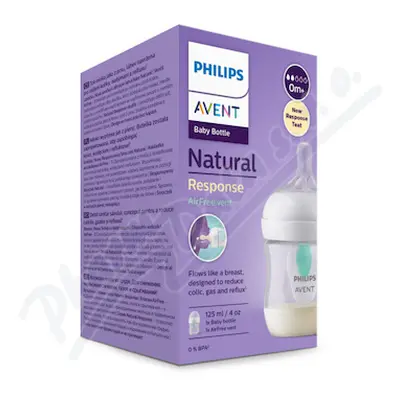 Philips AVENT Láhev Nat. Resp.vent.AF 125ml 0m+