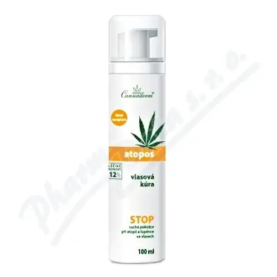 Cannaderm Atopos ošetřující vlasová kůra 100ml