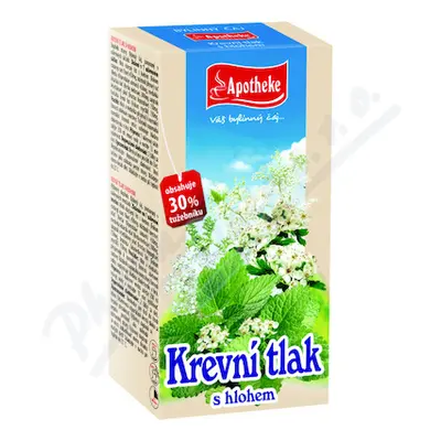 Apotheke Krevní tlak s hlohem čaj 20x1.5g