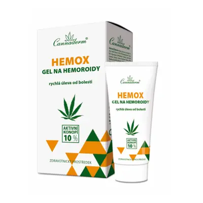 Cannaderm Hemox gel na hemoroidy 40 g