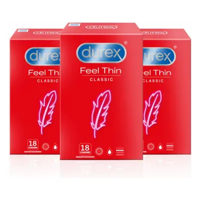 Prezervativ DUREX Feel Thin Classic 54ks (2+1)