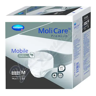 Inkont. kalh. MOLICARE MOBILE 10kapek Medium 14ks