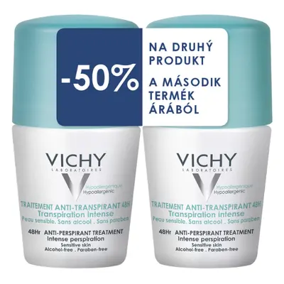 VICHY DEO roll-on proti pocení DUO 48h Intense 2x50ml