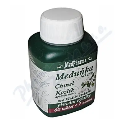 MedPharma Meduňka+chmel+kozlík tbl.67