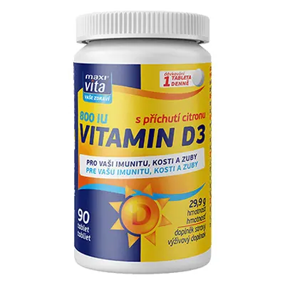 MV vitamin D3 800 IU dóza 90 tablet