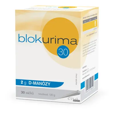 Blokurima 2g D-manózy sáčky 30x4g