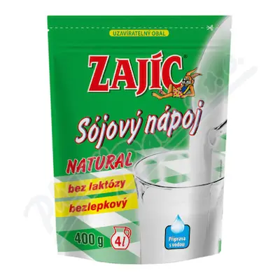 Sójový nápoj Zajíc natural 400g sáček