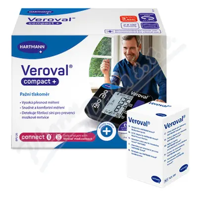 Tonometr digi.VerovalCompact+connect pažní+adaptér