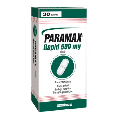 Paramax Rapid 500mg por.tbl.nob.30x500mg