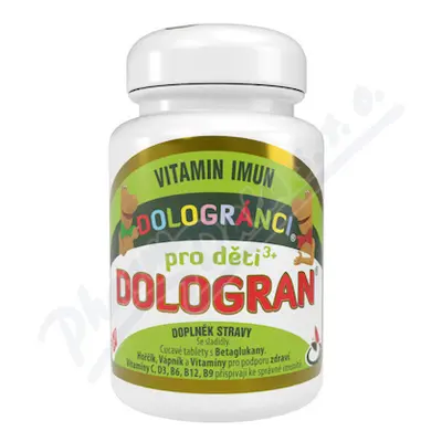 DOLOGRAN pro děti DOLOGRÁNCI Vitamin Imun tbl.60