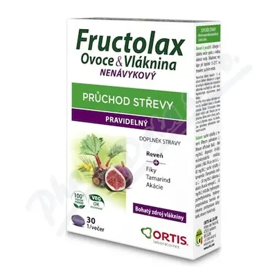 Fructolax Ovoce&Vláknina TABLETY tbl.30