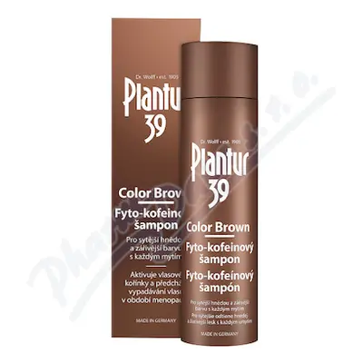 Plantur39 Color Brown Fyto-kofeinový šampon 250ml