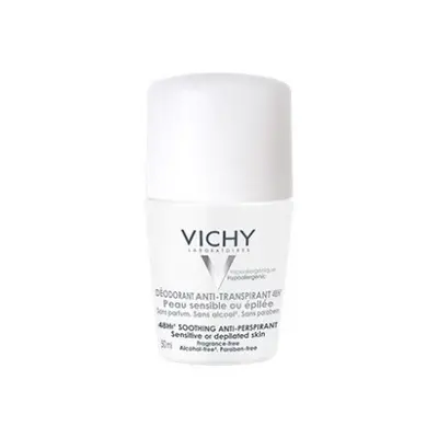 Vichy Antiperspirant 48h pro citlivou nebo depilovanou pokožku roll-on 50ml