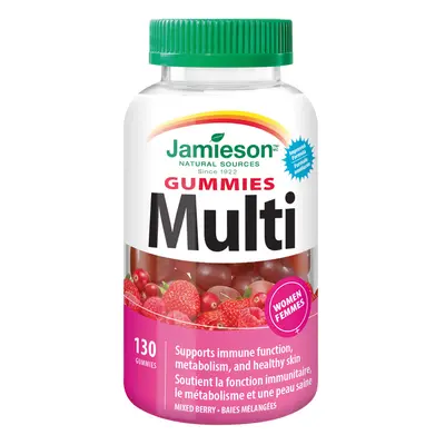 JAMIESON Multi Gummies želatinové pastilky pro ženy 130 pas.