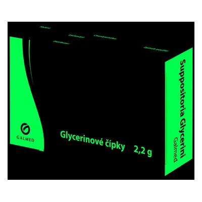 Supp. Glycerini Galmed 2.2g 2x10 čípků sleva 20%