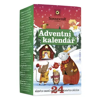 Čaj Sonnentor Adventní kalendář BIO 37,5g