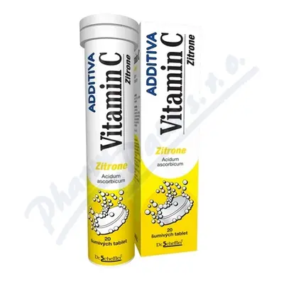 Additiva vitamin C Zitrone tbl.eff.20