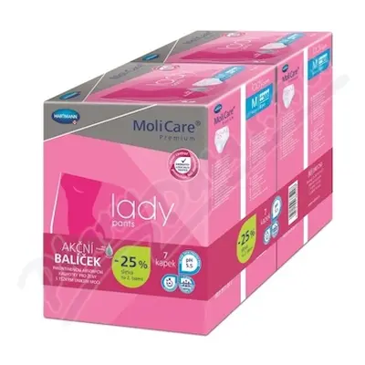 MoliCare Lady Pants 7kap. vel. M Duopack 2x8ks