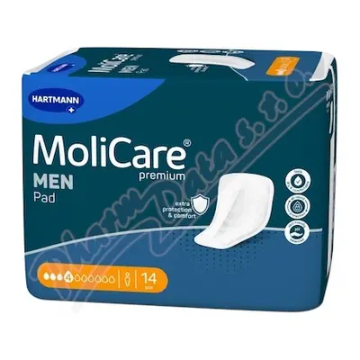 MoliCare MEN inkontinenční pomůcka 4 kapky 14ks